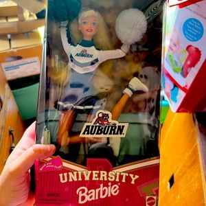 1996 Mattel Auburn University Barbie New Condition in box